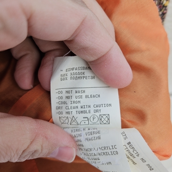 Escada brown tweed blazer SEE MEASUREMENTS - Picture 7 of 9